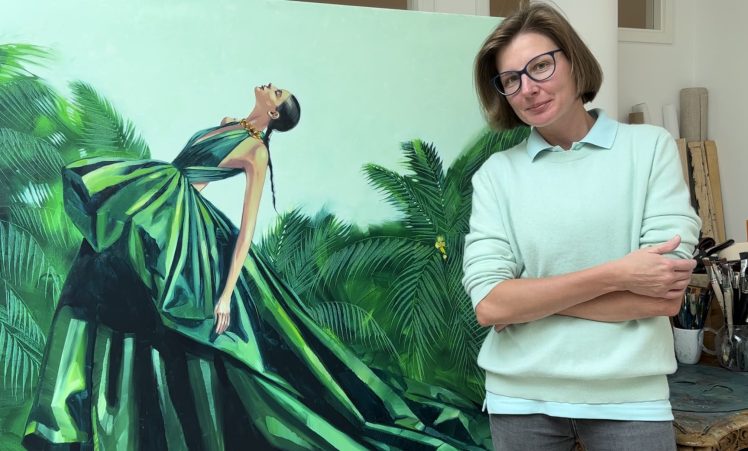 Ethereal Echoes: A Fusion of Art, Fashion, and Technology in Saudi Arabia Marina Fedorova and Yousef Akbar unveiling 'Ethereal Echoes' exhibition.