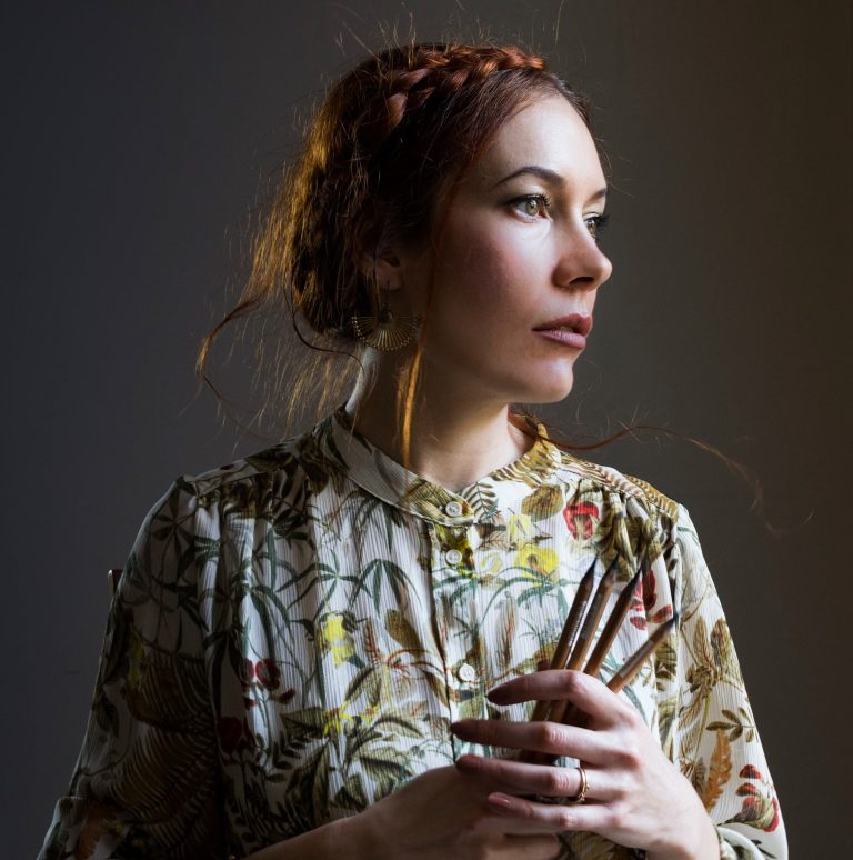 Kasia Umińska: Blending Reality and Fantasy Kasia Umińska's artwork depicting a mesmerizing blend of reality and fantasy, showcasing her unique style and creative vision.