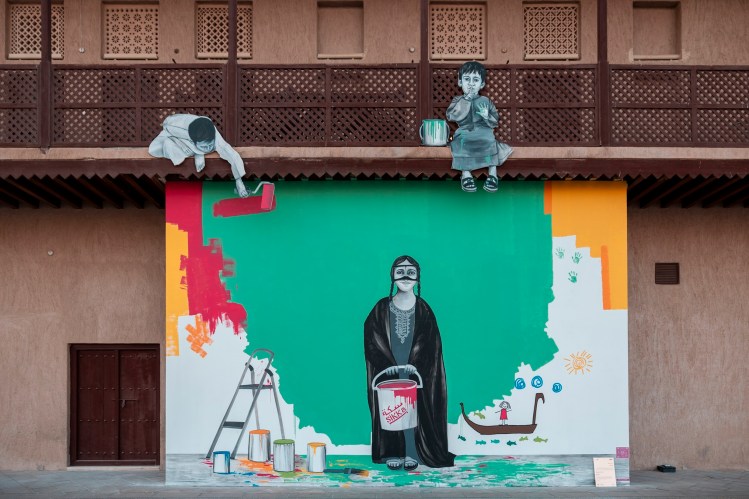 Sikka Art Festival Transforms Al Shindagha with Installations Sikka Art & Design Festival Transforms Al Shindagha with Murals and Installations