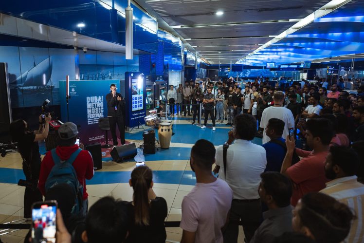 Dubai Metro Music Festival showcases eco-inspired performances Image of Dubai Metro Music Festival in Dubai