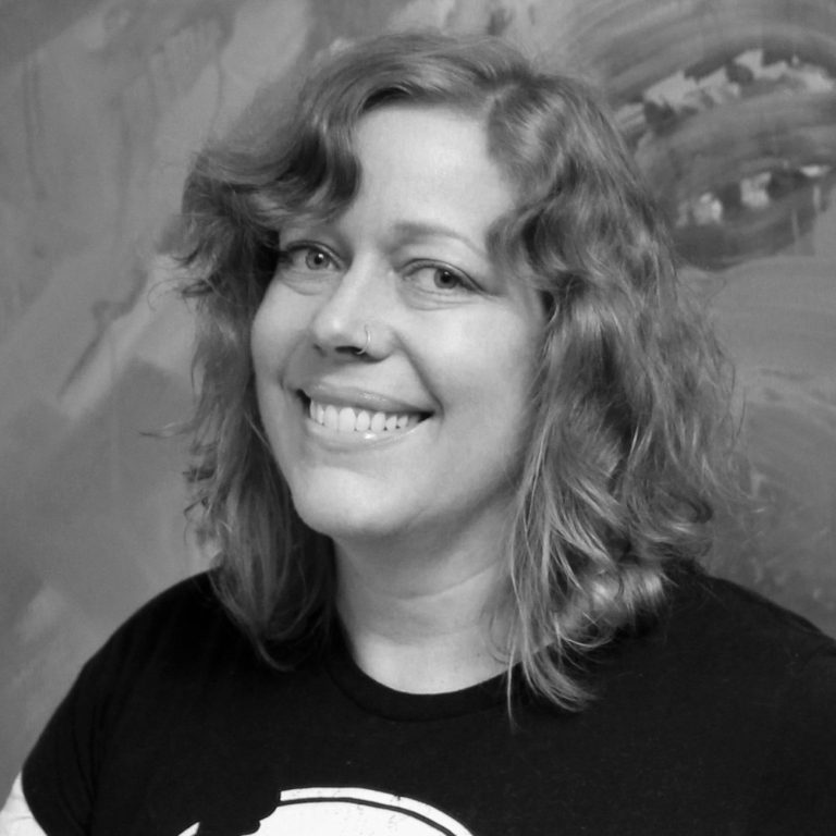 Pamela Staker: Celebrating Modern Life Through Vibrant Art Colorful abstract painting by Pamela Staker, showcasing vibrant hues and dynamic forms.