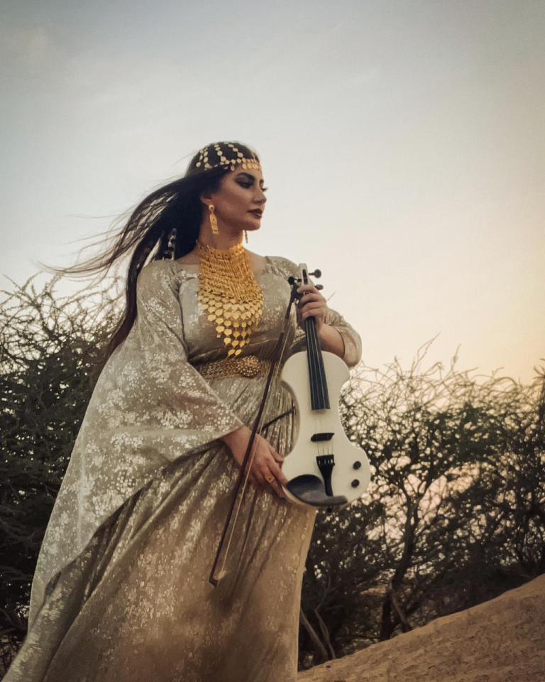 Ariana: Ukrainian Violinist Finds Second Home in the UAE Pioneering Khaleeji Music Ariana, Ukranian Violonist