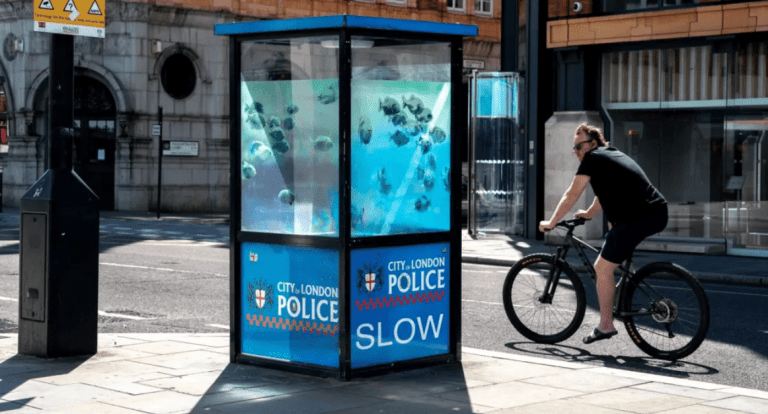 Banksy Unveils Seventh London Artwork in a Week Banksy Unveils Seventh London Artwork in a Week