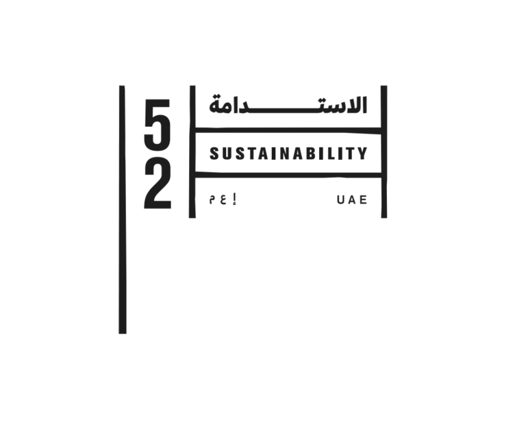 UAE’s Year of Sustainability: Promoting Responsible Consumption A logo of the UAE's Year of Sustainability featuring the year 2022 and the text "Year of Sustainability" in both English and Arabic. An image of a tree with roots in the shape of the UAE, symbolizing the country's commitment to sustainable growth. A photograph of a wind farm in the UAE, showcasing the country's efforts to increase renewable energy production. A picture of a group of people participating in a beach clean-up, highlighting the importance of community involvement in sustainability initiatives. An image of a desert landscape with solar panels in the foreground, illustrating the country's use of clean energy in remote areas. A photo of a modern, sustainable building in the UAE, showcasing the country's progress in sustainable infrastructure. An image of a person riding a bicycle or using public transportation, highlighting the importance of sustainable transportation options. A picture of a sustainable garden or farm, demonstrating the importance of sustainable food production and agriculture. An image of an endangered species or a conservation area, emphasizing the need to protect biodiversity and natural resources. A photograph of a person holding reusable bags or containers, promoting the use of sustainable products and reducing waste.